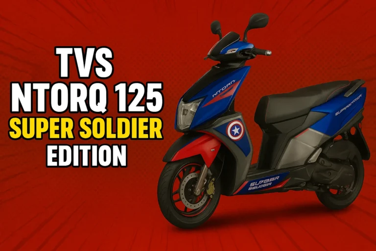 TVS Ntorq 125 Super Soldier Edition