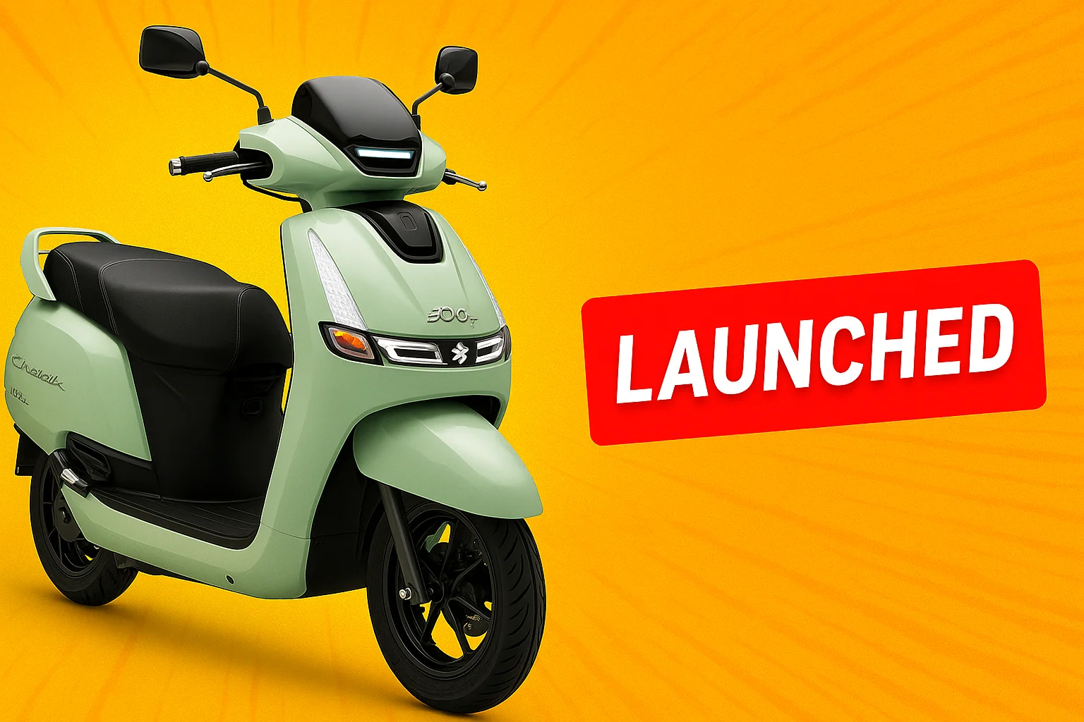 TVS iQube Electric Scooter