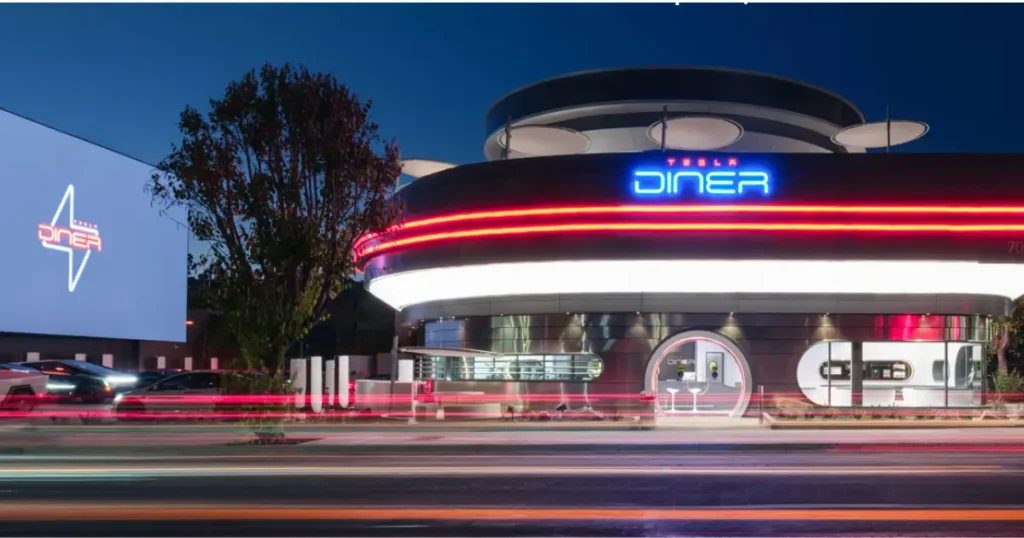 Tesla Diner Hollywood