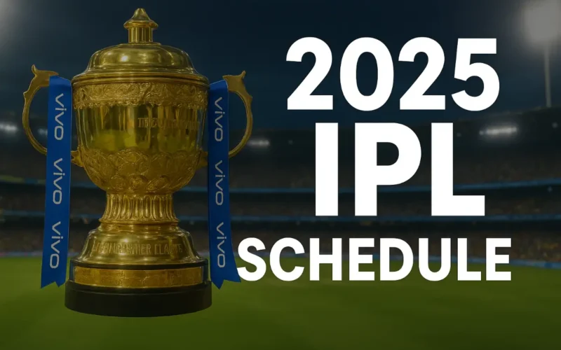 2025 IPL Schedule