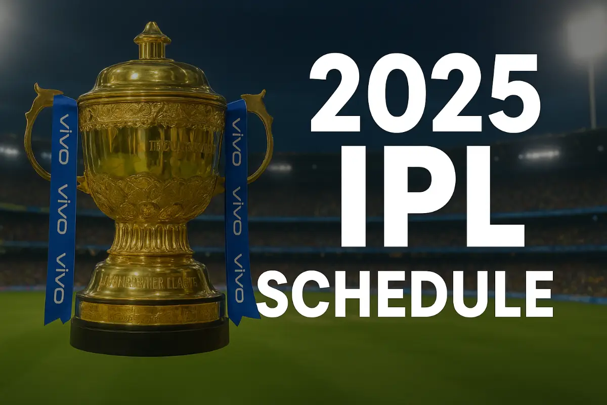 2025 IPL Schedule