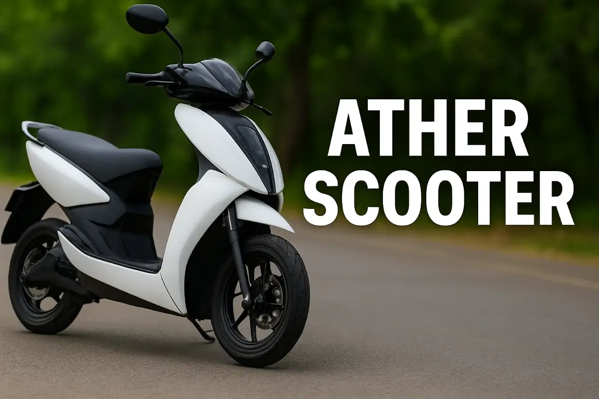 Ather Electric Scooter Price in India
