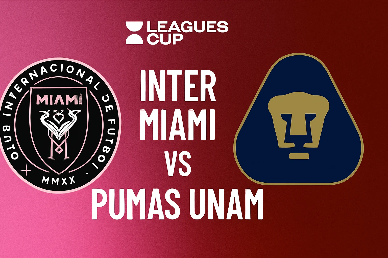 Inter Miami vs Pumas UNAM