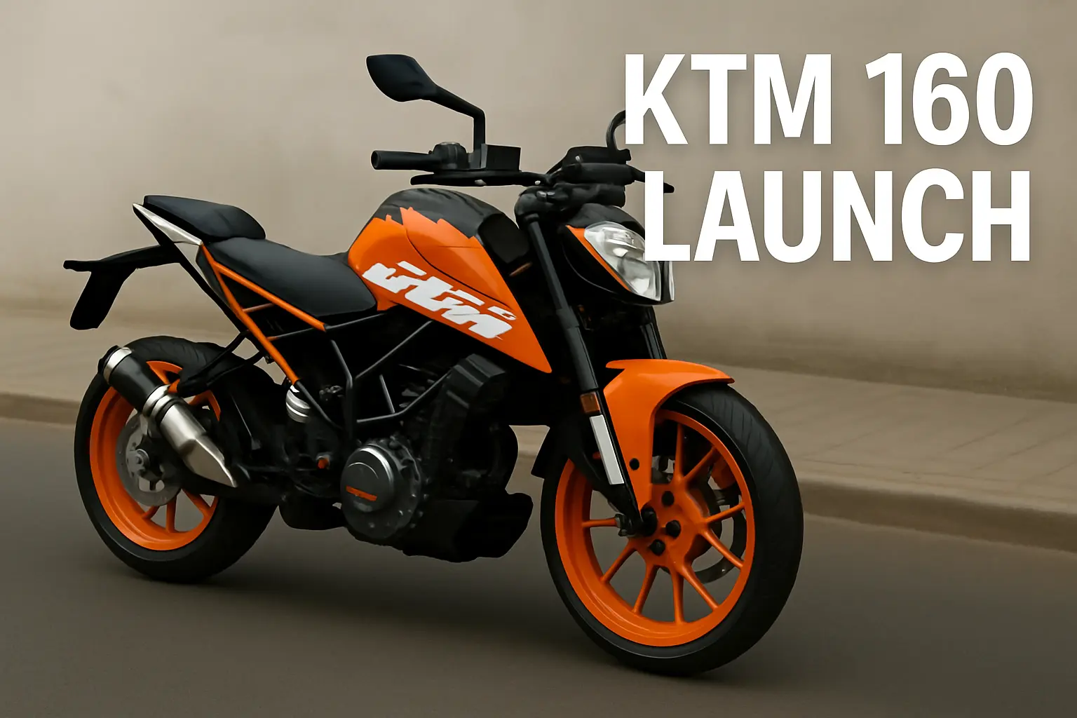 KTM 160 Launch Date in India