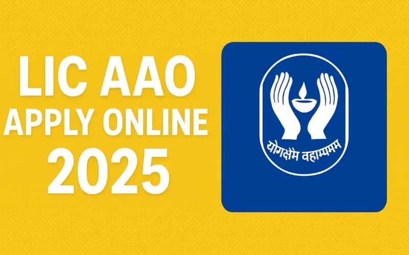 Lic aao apply online 2025