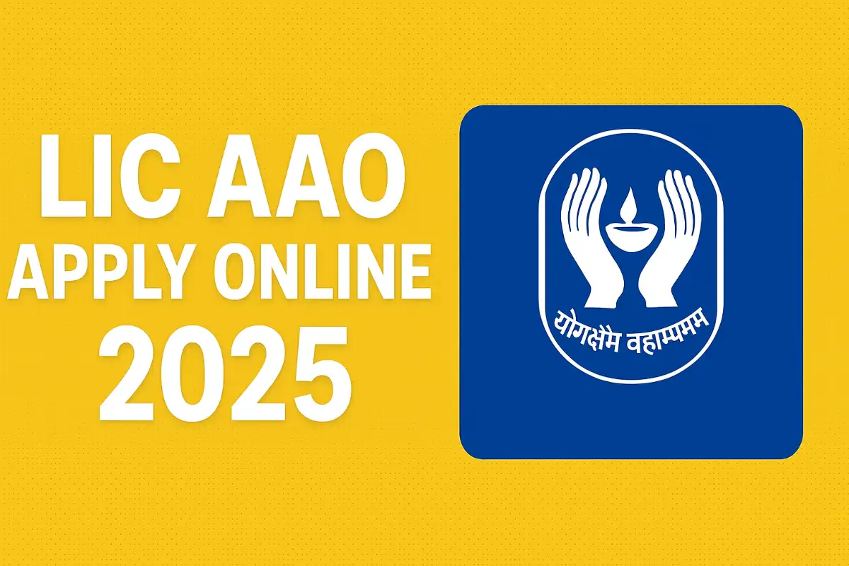 Lic aao apply online 2025