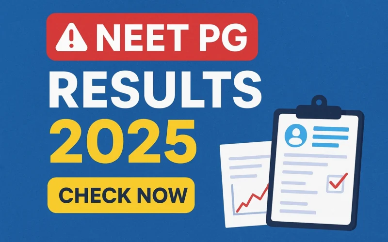 NEET PG Results 2025