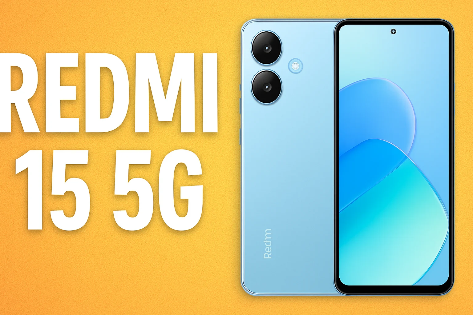 Redmi 15 5G Price in India
