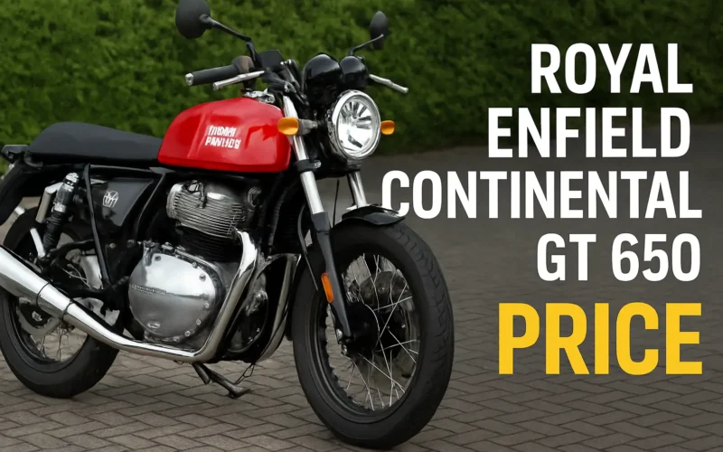 Royal Enfield Continental GT 650 Price