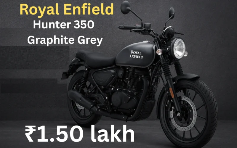 Royal Enfield Hunter 350 Graphite Grey