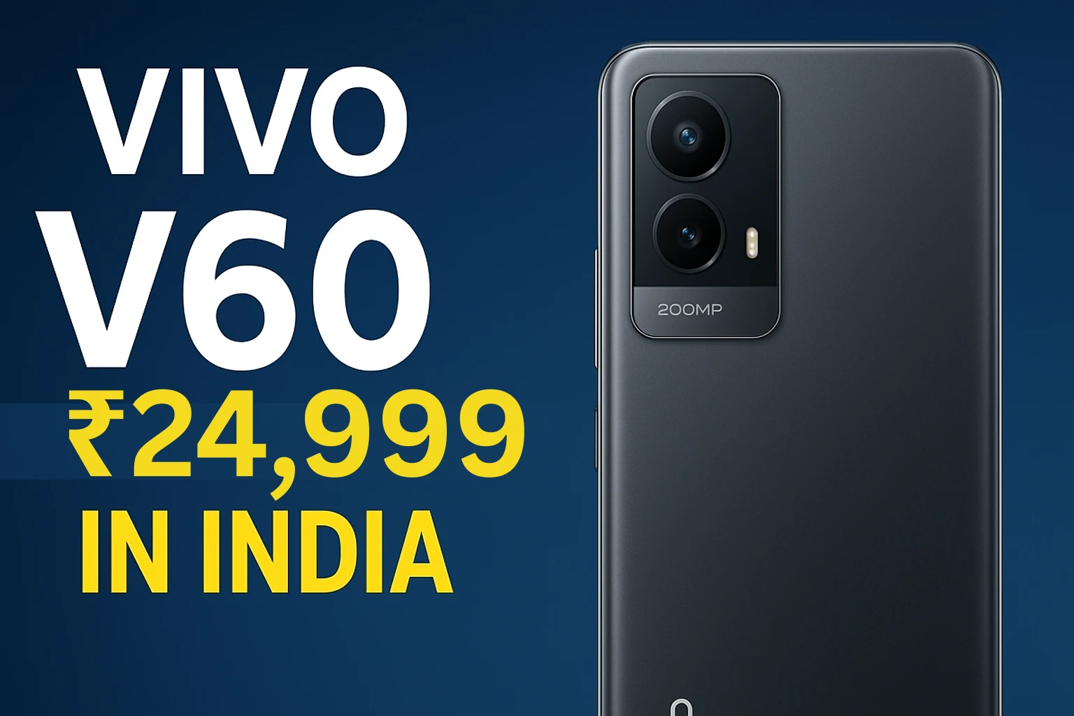 Vivo V60 price in India