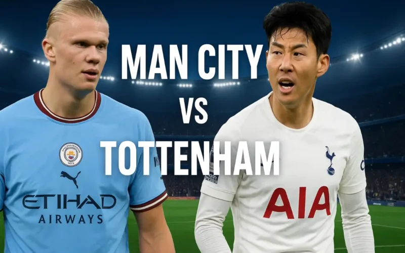 man city vs tottenham