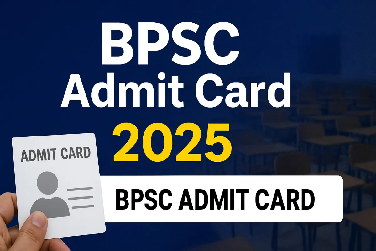 bpsc admit card download link