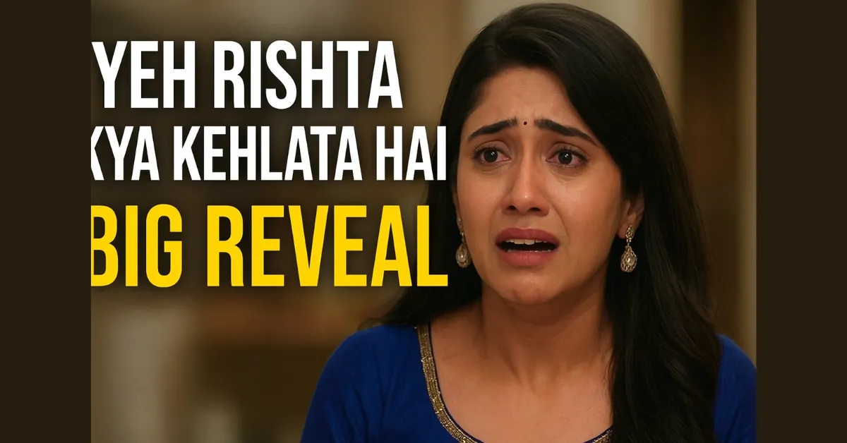 Yeh Rishta Kya Kehlata Hai written update 30 September 2025