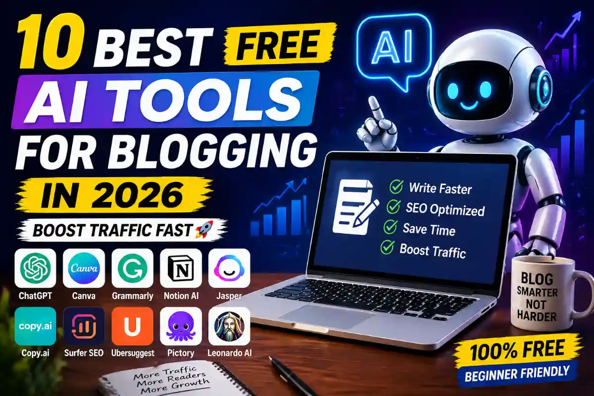 10 Best Free AI Tools for Blogging in 2026