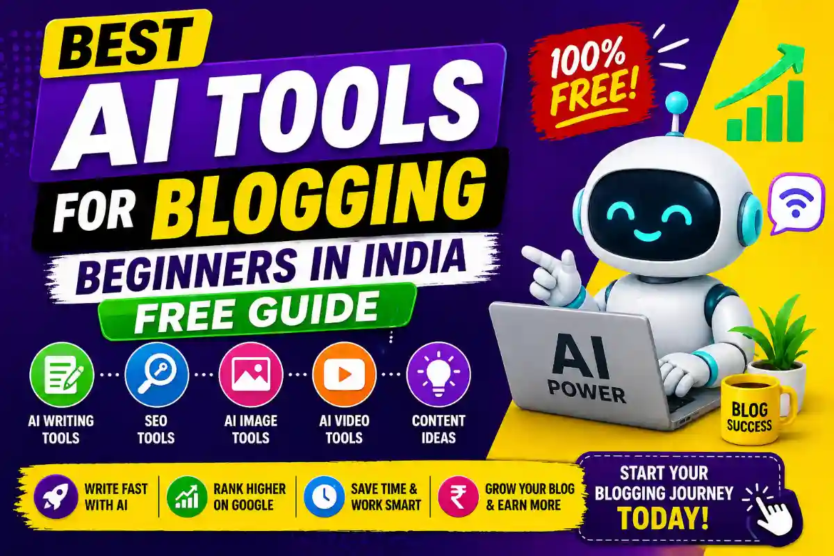 Best AI Tools for Blogging Beginners in India