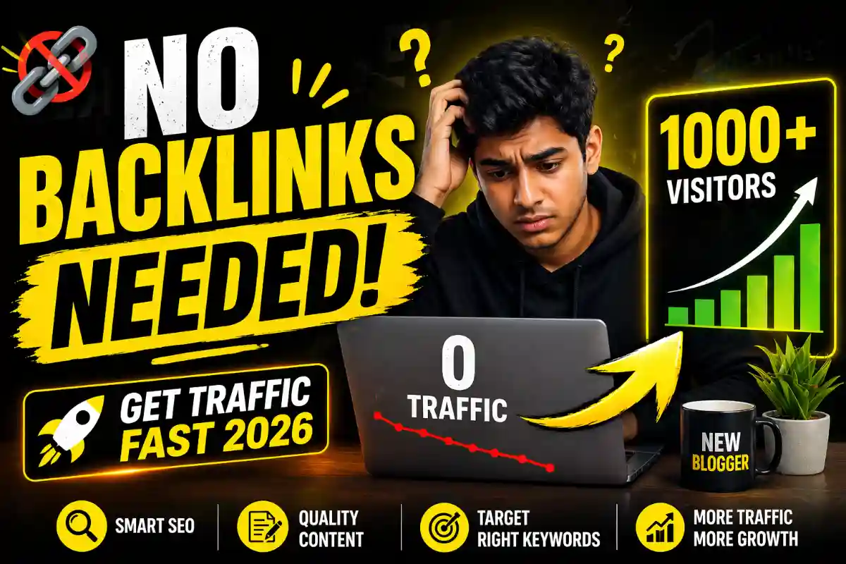 How to Get Traffic on New Website Without Backlinks