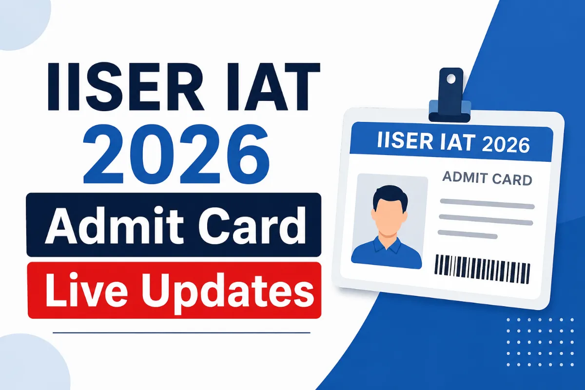 IISER IAT 2026 Admit Card