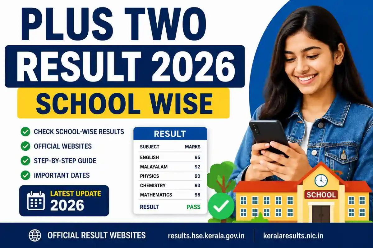 Plus Two Result 2026 School Wise