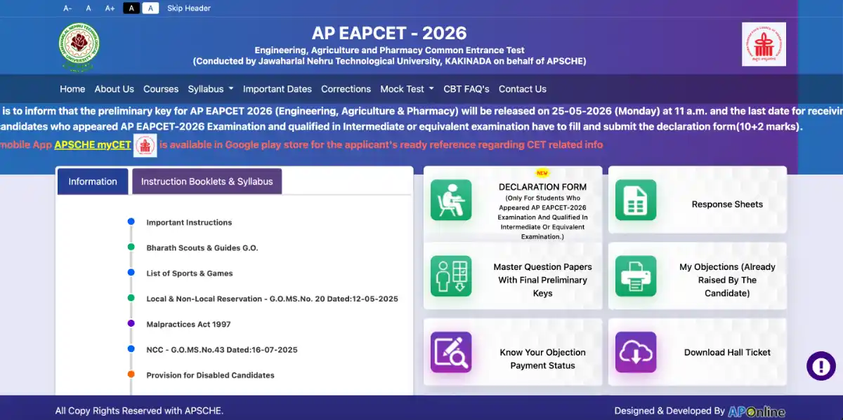AP EAMCET Result 2026