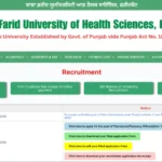 BFUHS Pharmacist Recruitment 2026