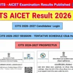 CITS AICET Result 2026