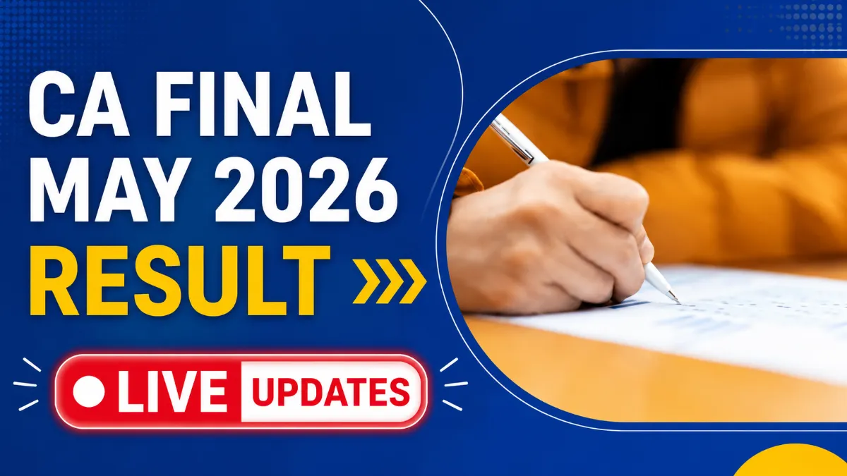 ICAI CA Final May 2026 Result