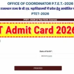 PTET Admit Card 2026