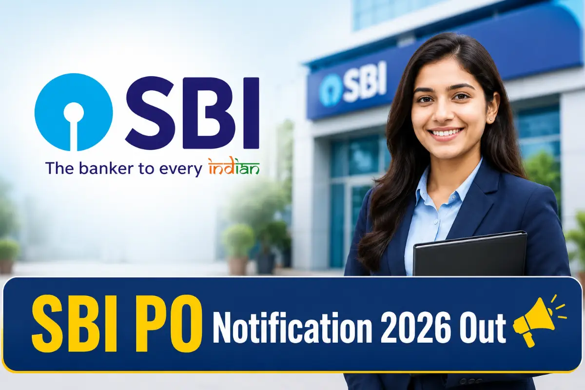 SBI PO Notification 2026