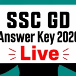 SSC GD Answer Key 2026