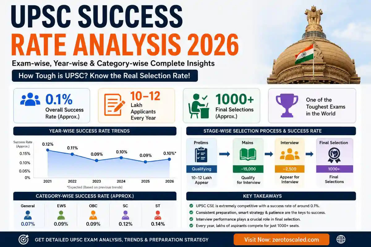 UPSC Success Rate Analysis 2026