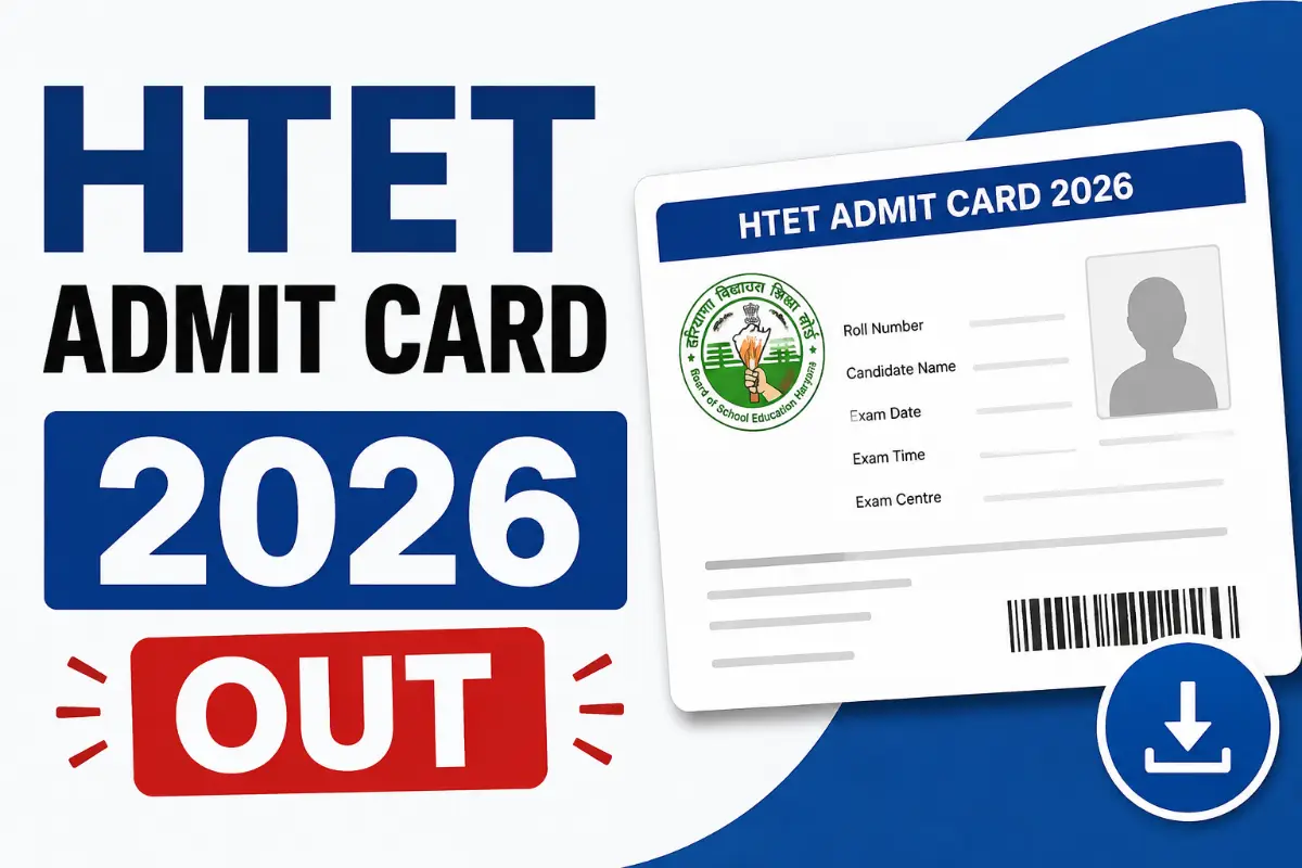 HTET Admit Card 2026
